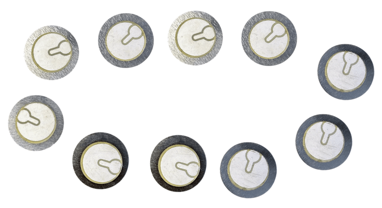 Piezoelectric Transducer Disk (10 Pieces) 